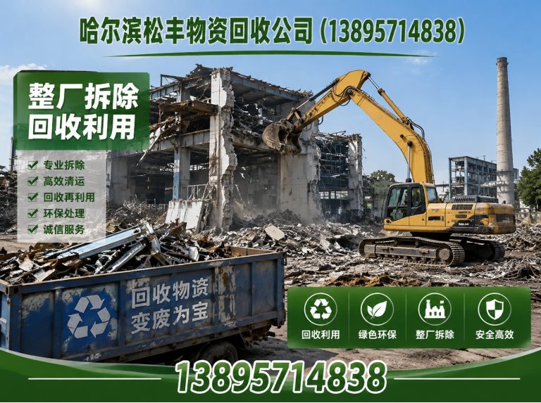 通河县哈尔滨物资回收展示图